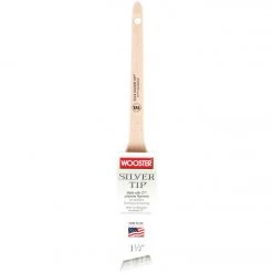 Wooster SILVER TIP 1-1/2 In. Thin Angle Sash Paint Brush