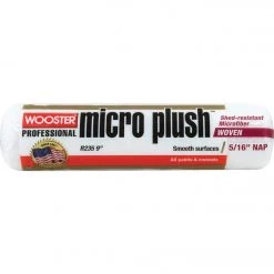 Wooster Micro Plush 9 In. X 5/16 In. Microfiber Roller Cover
