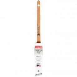 Wooster SILVER TIP 1 In. Thin Angle Sash Paint Brush