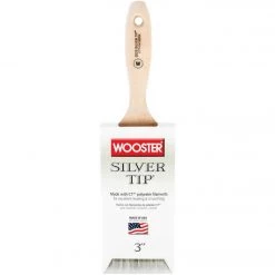 Wooster SILVER TIP 3 In. Flat Wall Varnish And Paint Brush