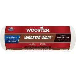 Wooster Wool 9 In. X 1/2 In. Paint Roller Cover