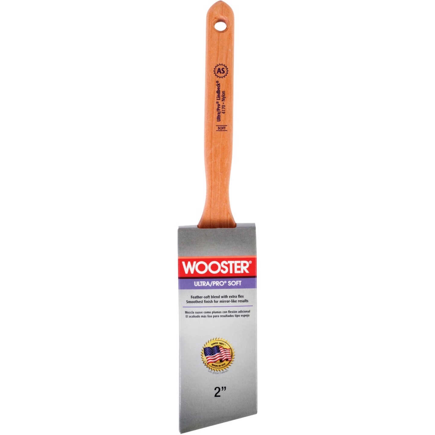 Wooster Ultra/Pro 2 In. Soft Angle Sash Paint Brush 3 Wooster Ultra/Pro 2 In. Soft Angle Sash Paint Brush