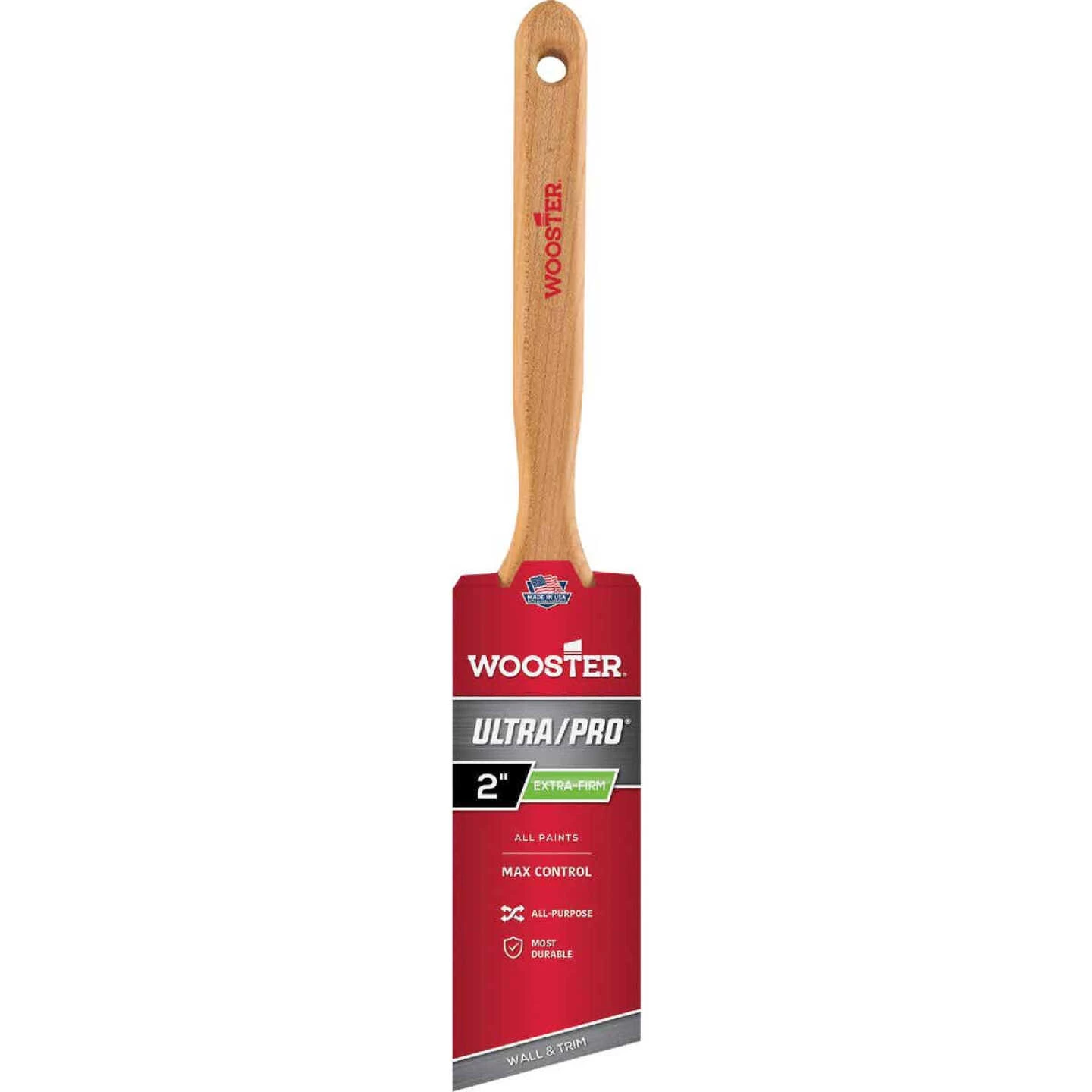 Wooster Ultra/Pro Extra-Firm 2 In. Angle Sash Paint Brush 3 Wooster Ultra/Pro Extra-Firm 2 In. Angle Sash Paint Brush