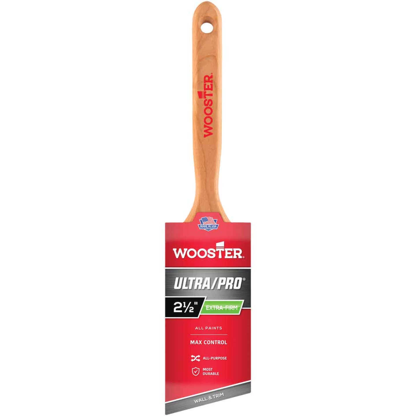 Wooster Ultra/Pro Extra-Firm 2-1/2 In. Angle Sash Paint Brush 3 Wooster Ultra/Pro Extra-Firm 2-1/2 In. Angle Sash Paint Brush