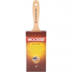 Wooster Alpha 3 In. Firm Wall Paint Brush