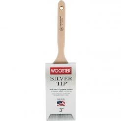 Wooster SILVER TIP 3 In. Chisel Trim Flat Sash Paint Brush