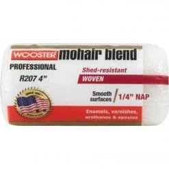 Wooster Mohair Blend 4 In. X 1/4 In. Woven Fabric Roller Cover